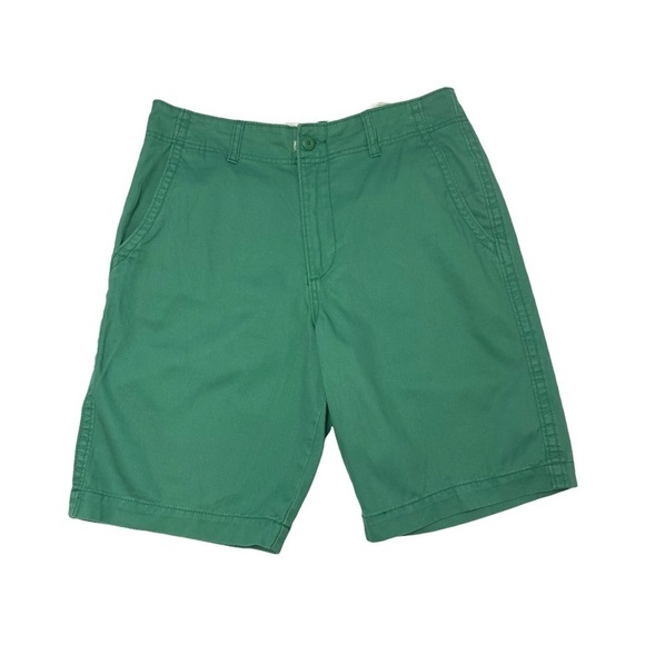 Old Navy Broken-In Khaki Shorts in Green - Picture 1 of 4